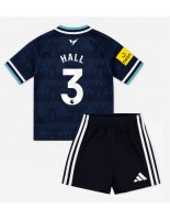 Newcastle United Lewis Hall #3 Venkovní dres pro děti 2026-27 Krátký Rukáv (+ trenýrky)